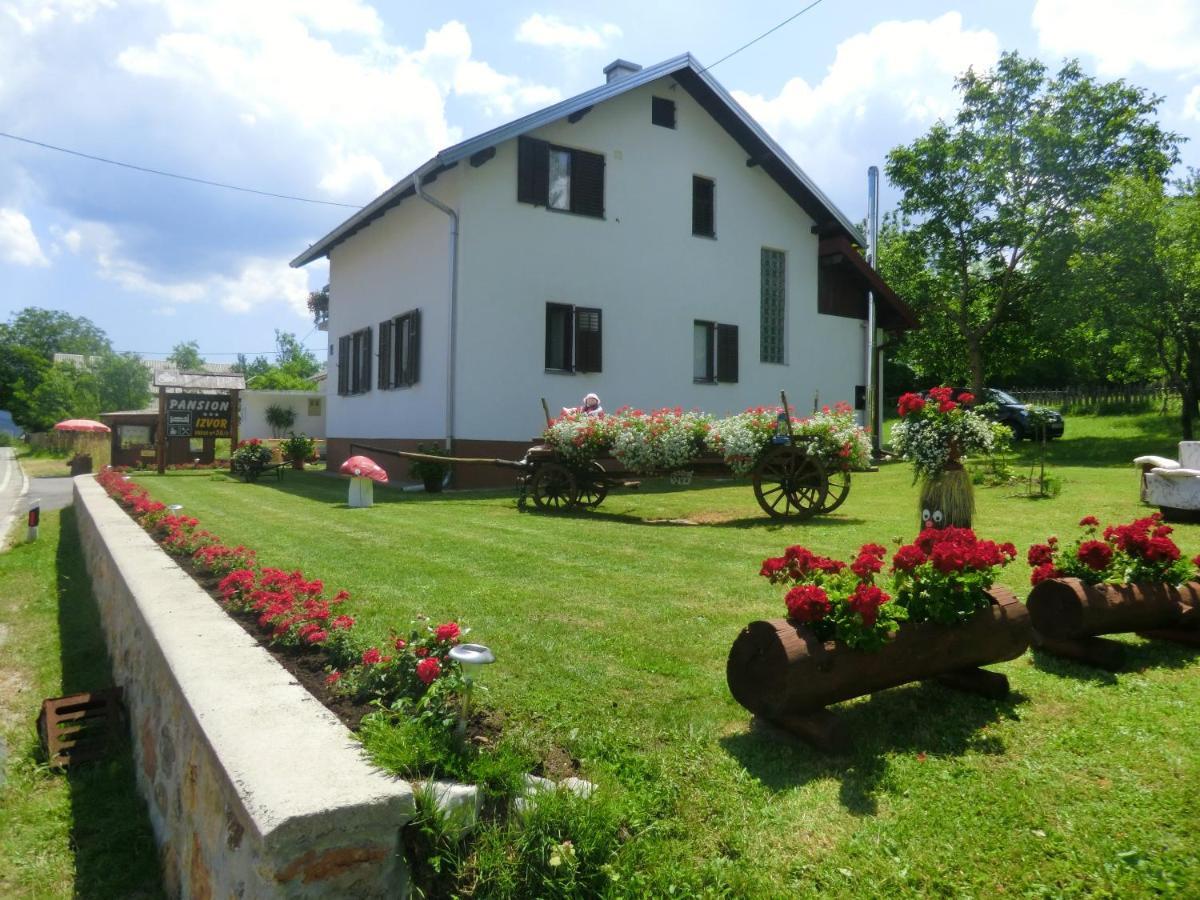 Pansion Izvor Hotel Korenica Bagian luar foto